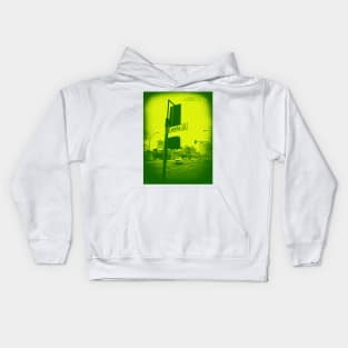 Lomita Avenue FOREST LIMEY, Glendale, California by Mistah Wilson Kids Hoodie